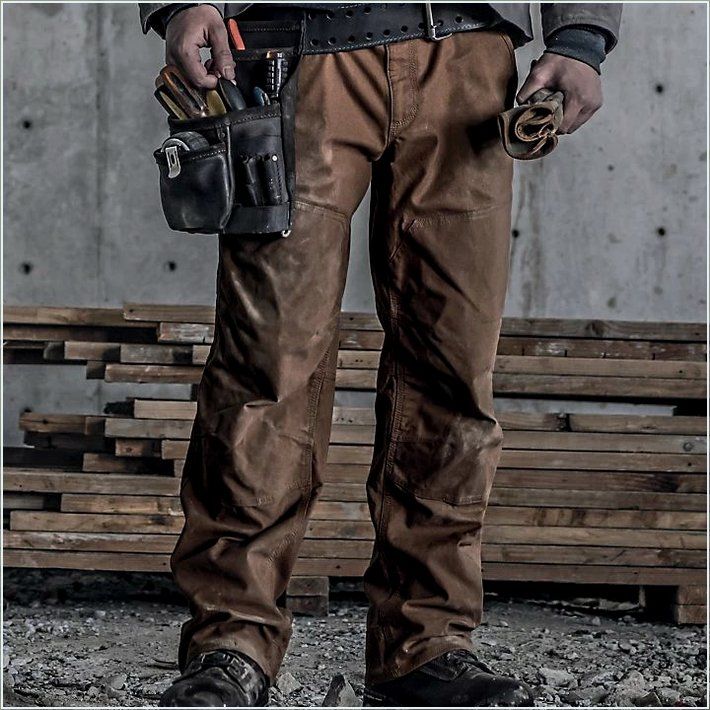  TIMBER PRO Mens Gridflex Canvas Work Pant