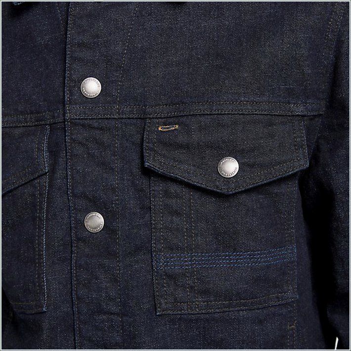  TIMBER Mens Denim Trucker Jacket