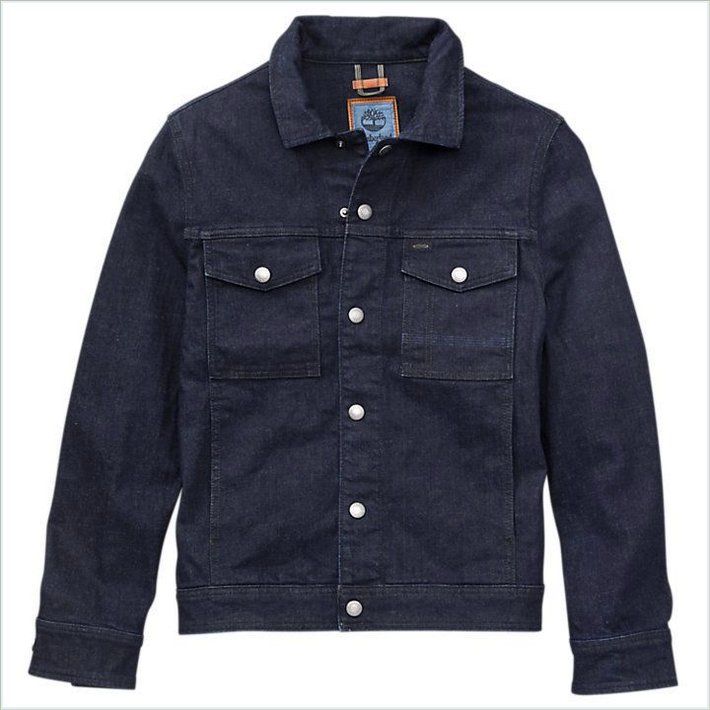  TIMBER Mens Denim Trucker Jacket