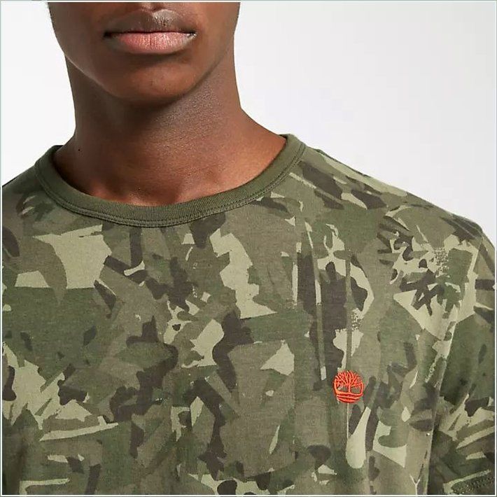  TIMBER Mens All-Over Camo T-Shirt