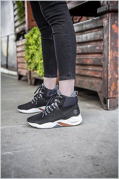  TIMBER Womens Delphiville High-Top Sneakers