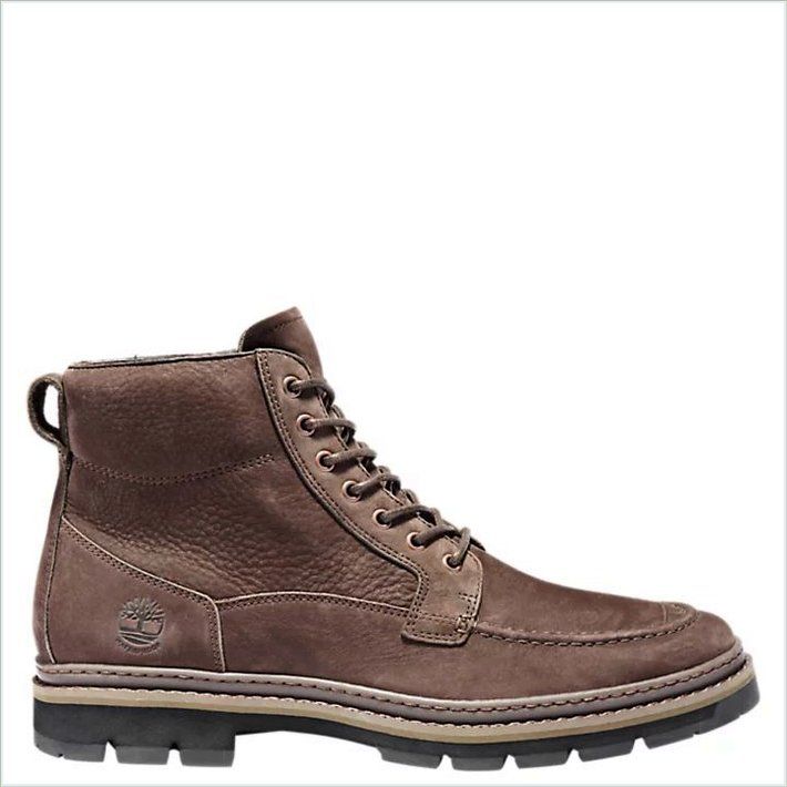  TIMBER Mens Port Union Moc-Toe Waterproof Boots