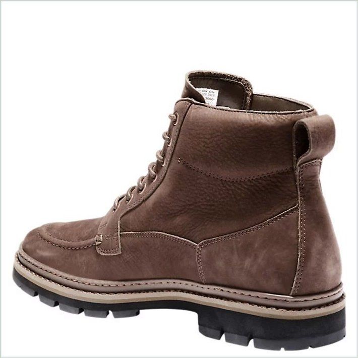  TIMBER Mens Port Union Moc-Toe Waterproof Boots