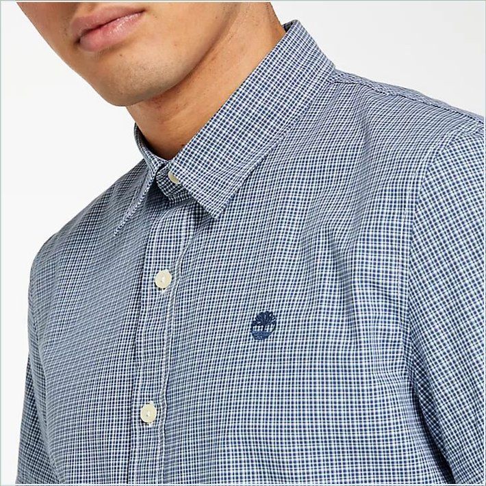  TIMBER Mens Indian River Slim Fit Gingham Shirt