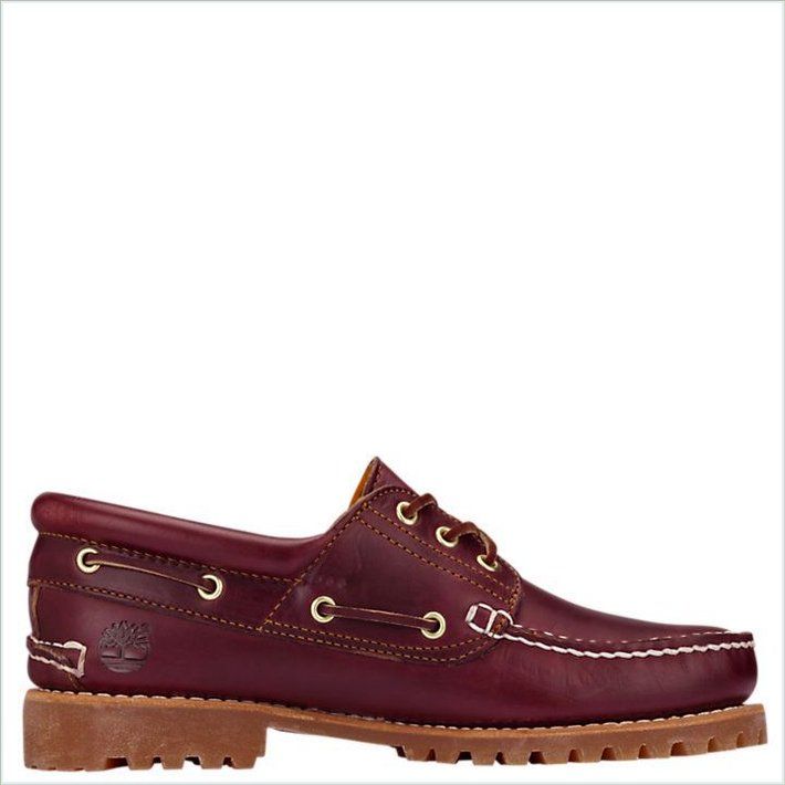  TIMBER Mens Icon 3-Eye Classic Handsewn Lug Shoes