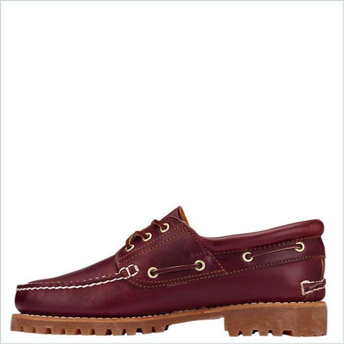  TIMBER Mens Icon 3-Eye Classic Handsewn Lug Shoes