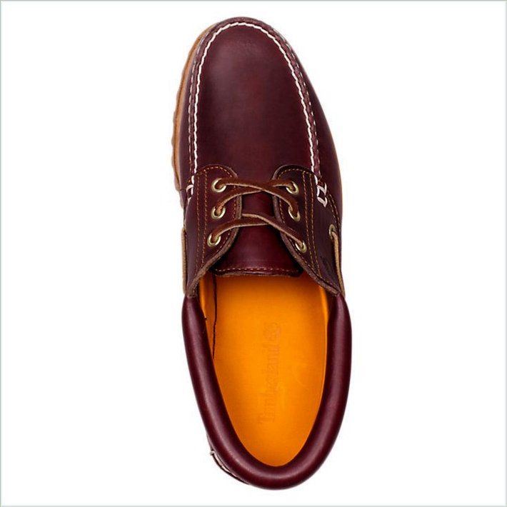  TIMBER Mens Icon 3-Eye Classic Handsewn Lug Shoes