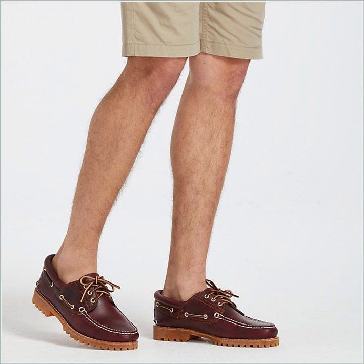  TIMBER Mens Icon 3-Eye Classic Handsewn Lug Shoes