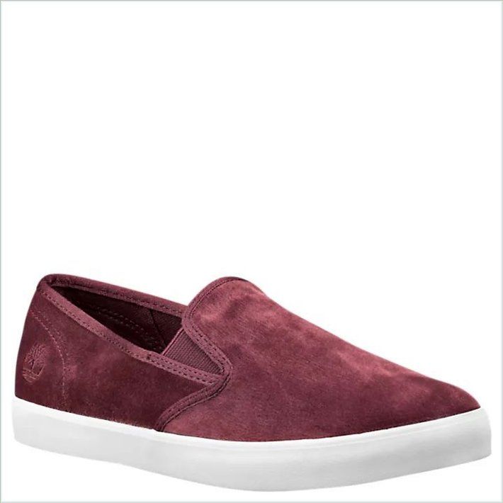  TIMBER Womens Dausette Velvet Slip-On Shoes