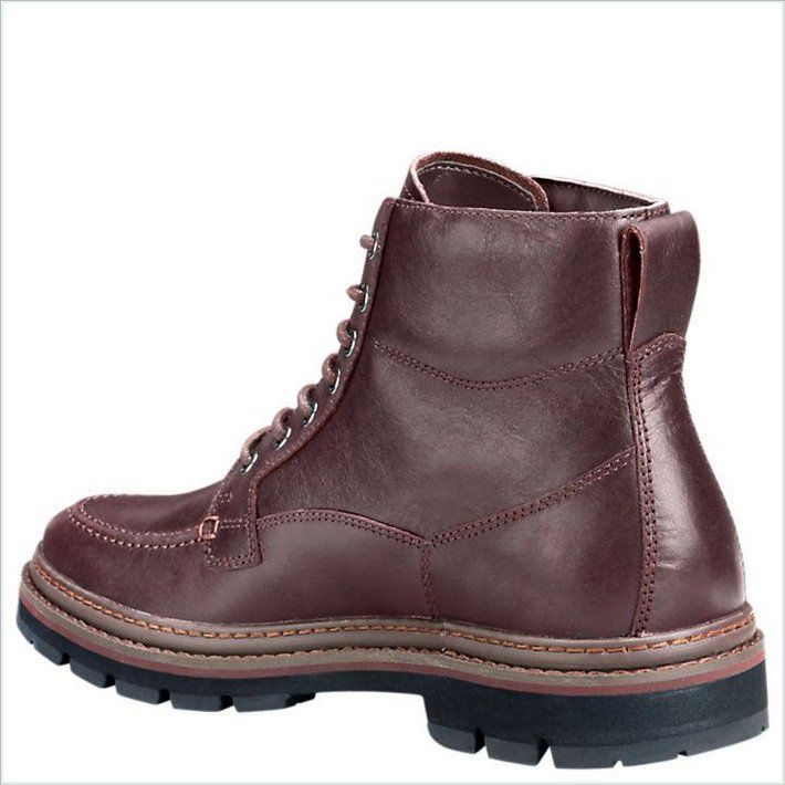  TIMBER Mens Port Union Moc-Toe Waterproof Boots