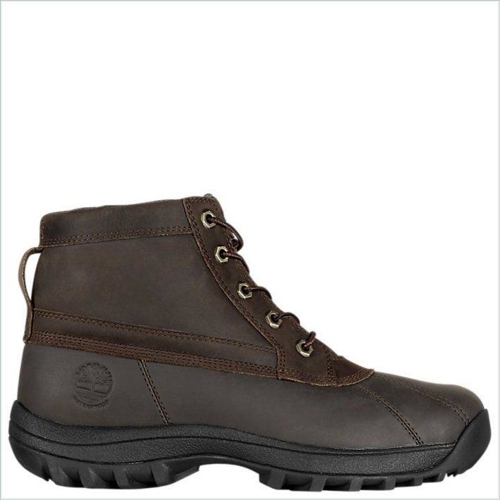  TIMBER Mens Canard Mid Waterproof Leather Boots