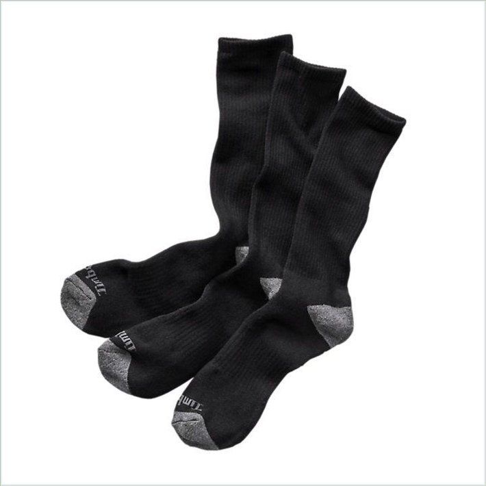  TIMBER Mens Essential Crew Socks (3-Pack)