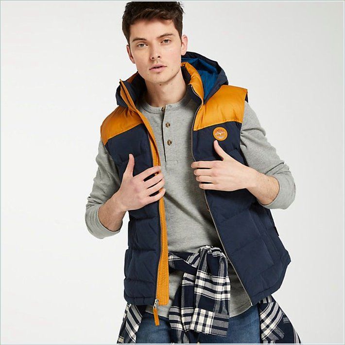  TIMBER Mens South Twin Hooded Vest