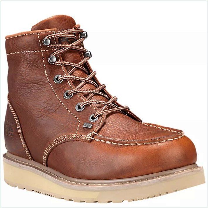  TIMBER PRO Mens Barstow Wedge Moc Soft Toe Work Boots