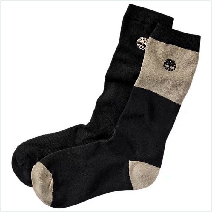  TIMBER Mens Everyday Crew Socks (2-Pack)