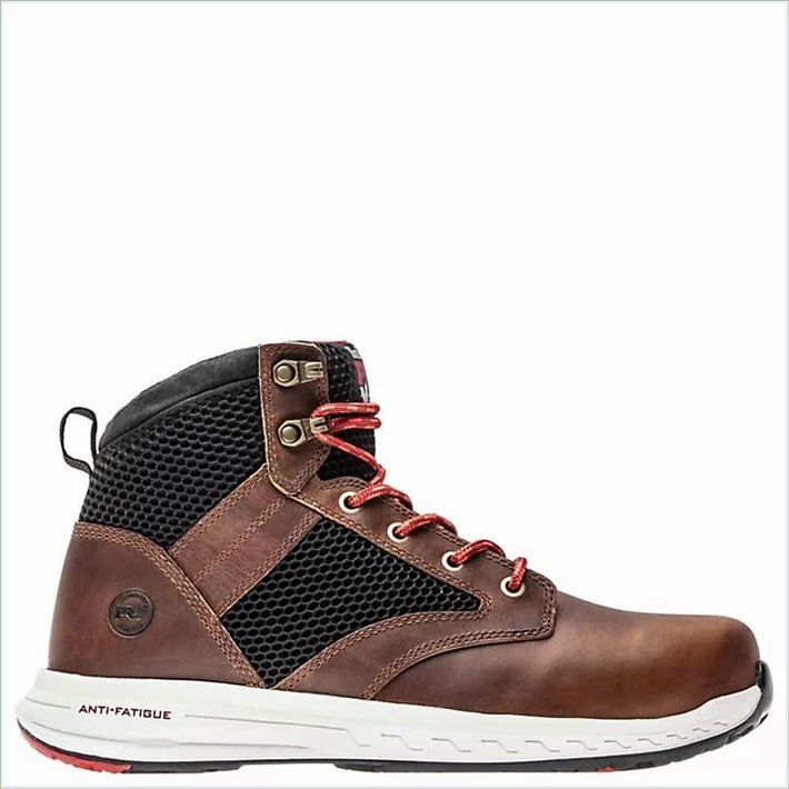  TIMBER PRO Mens Drivetrain Comp Toe Mid Boots