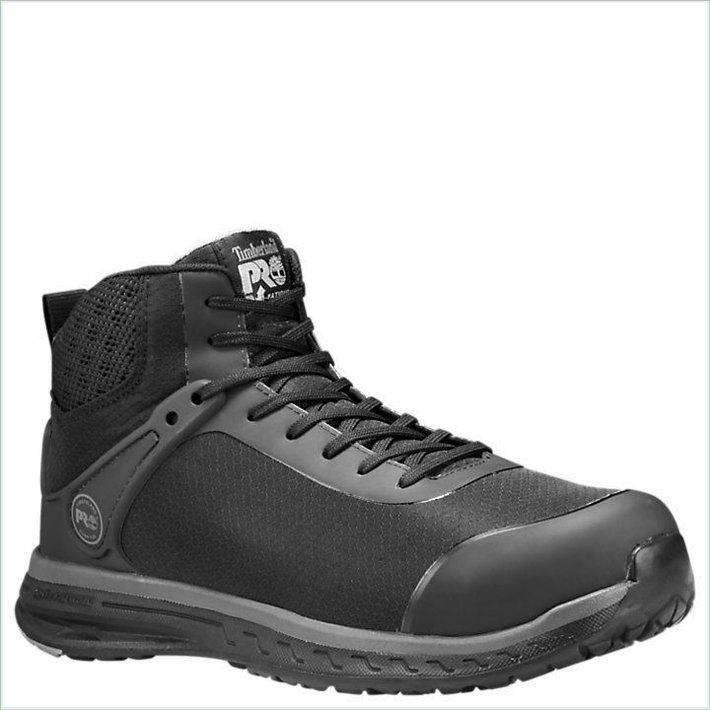  TIMBER PRO Mens Drivetrain Comp Toe Mid Boots