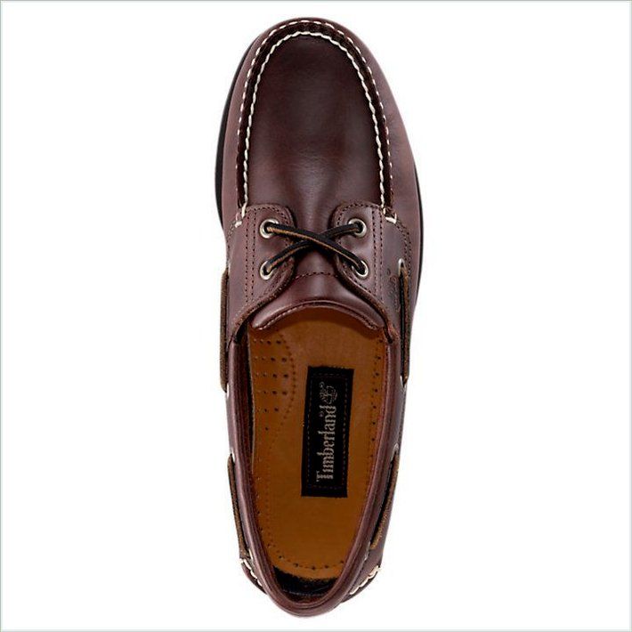  TIMBER Mens 2-Eye Boat Shoes