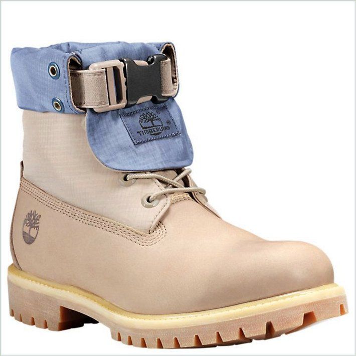  TIMBER Mens Mixed-Media Gaiter Boots