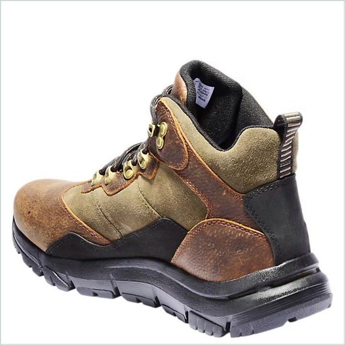  TIMBER Mens Garrison Field Mid Waterproof Hiking Boots