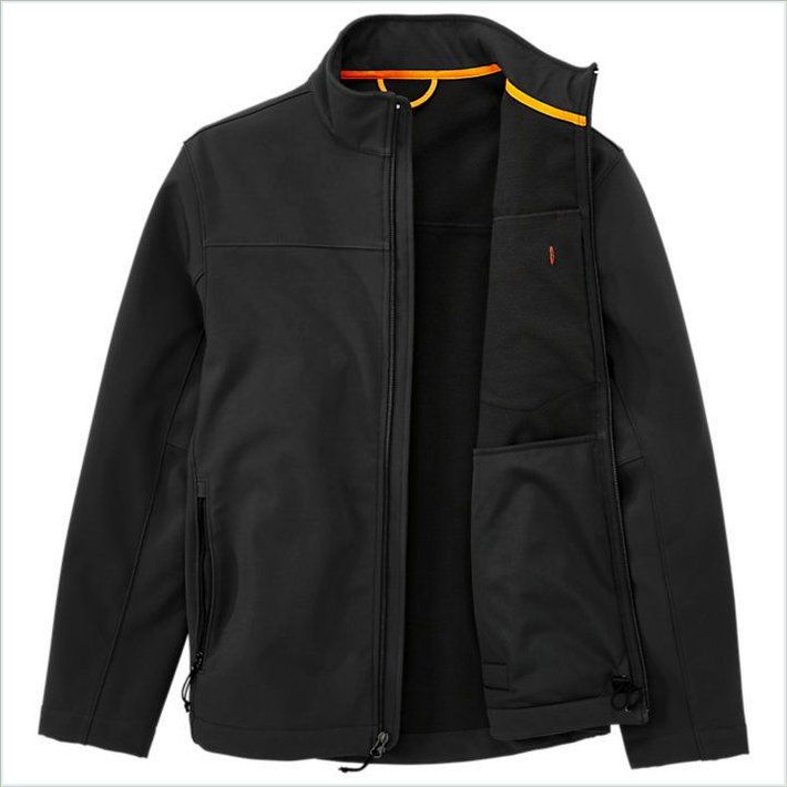  TIMBER PRO Mens Power Zip Windproof Softshell Jacket