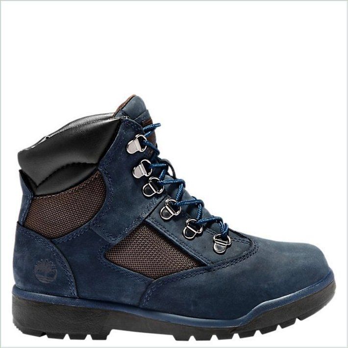  TIMBER Junior 6-Inch Mixed-Media Field Boots