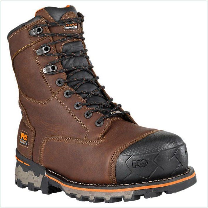  TIMBER PRO Mens Boondock 8" Comp Toe Work Boots