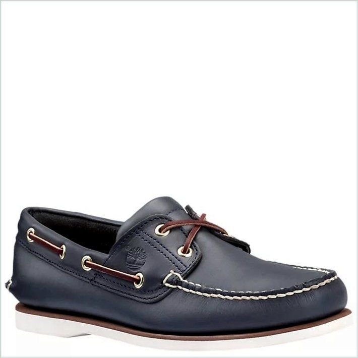  TIMBER Mens 2-Eye Boat Shoes