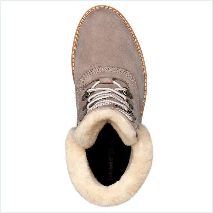  TIMBER Womens Courmayeur Valley Shearling-Lined Boots