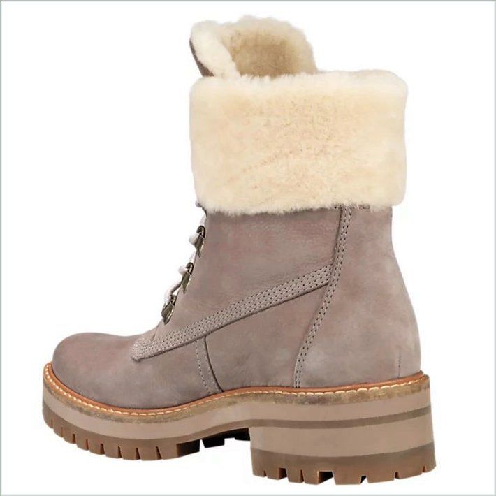  TIMBER Womens Courmayeur Valley Shearling-Lined Boots