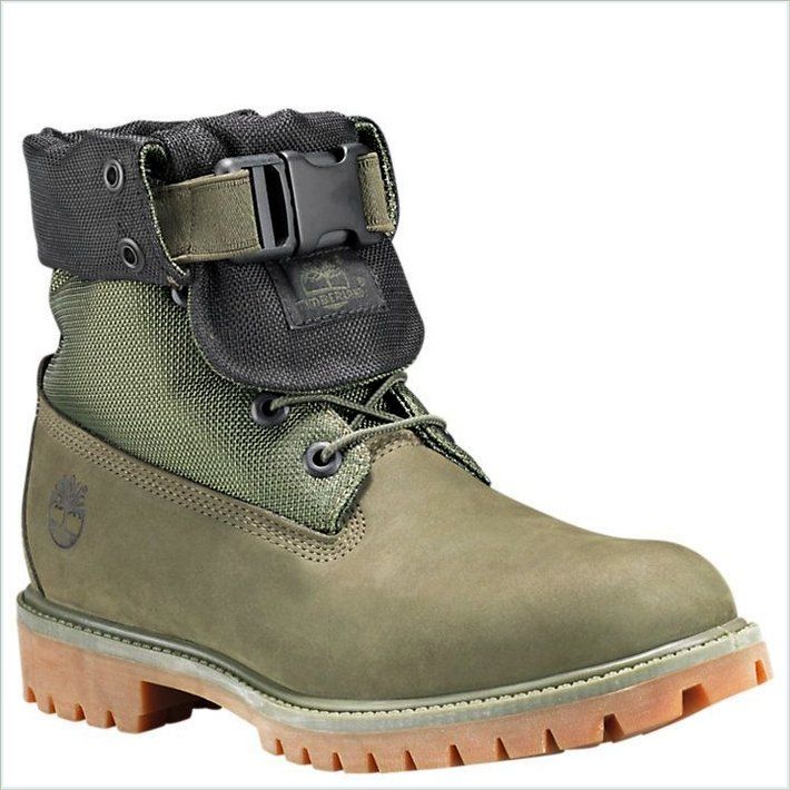  TIMBER Mens Mixed-Media Gaiter Boots