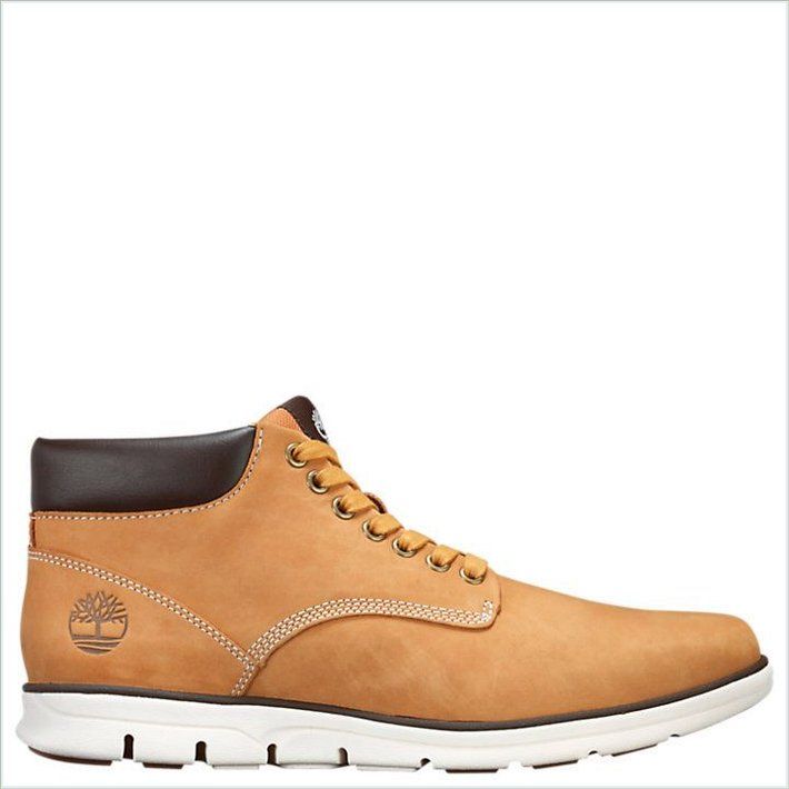  TIMBER Mens Bradstreet Leather Chukka Sneaker Boots