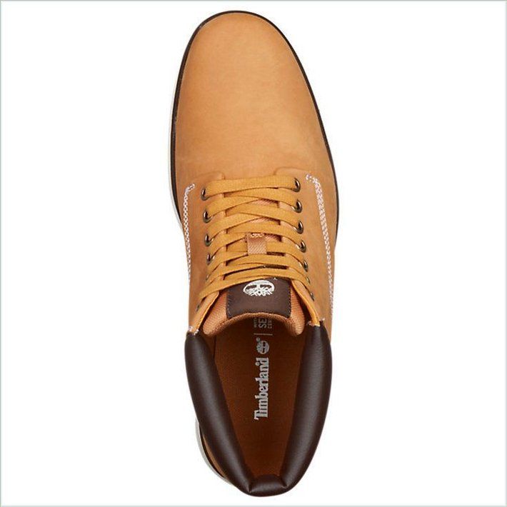  TIMBER Mens Bradstreet Leather Chukka Sneaker Boots