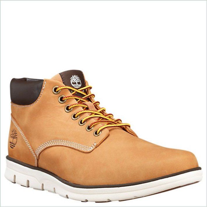  TIMBER Mens Bradstreet Leather Chukka Sneaker Boots