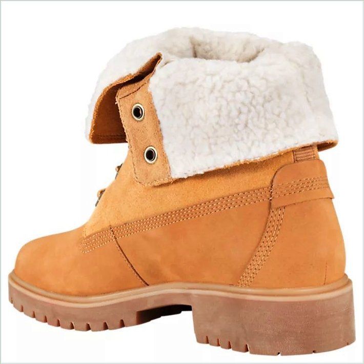  TIMBER Womens Jayne Waterproof Fleece Fold-Down Boots