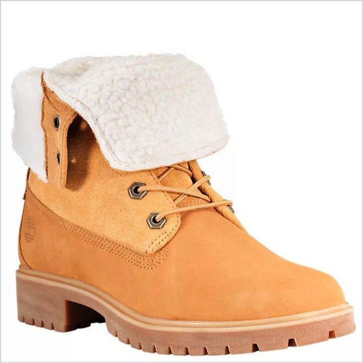  TIMBER Womens Jayne Waterproof Fleece Fold-Down Boots