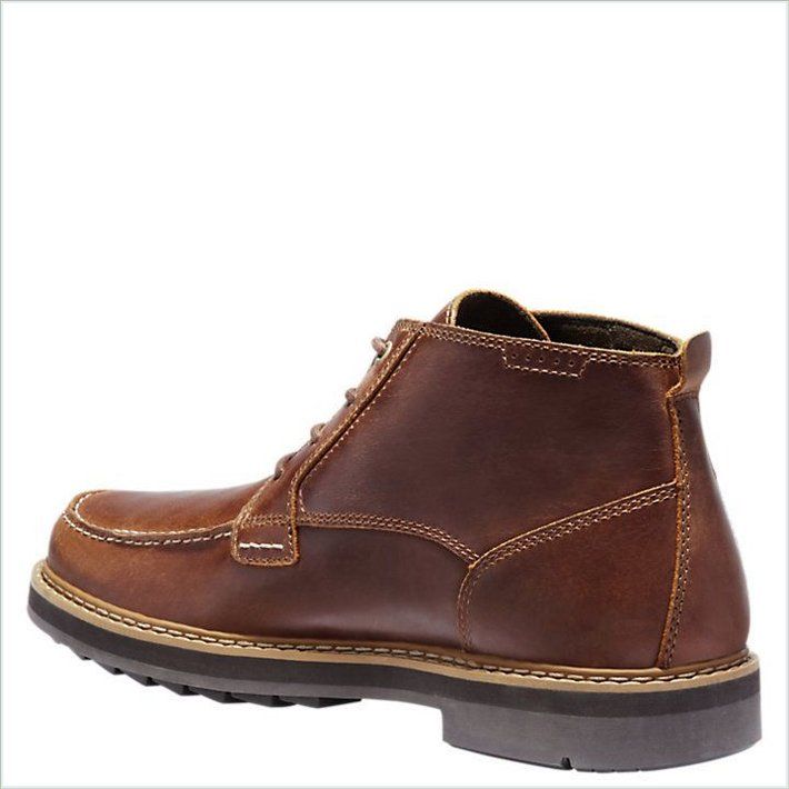  TIMBER Mens Squall Canyon Waterproof Moc-Toe Chukka Boots