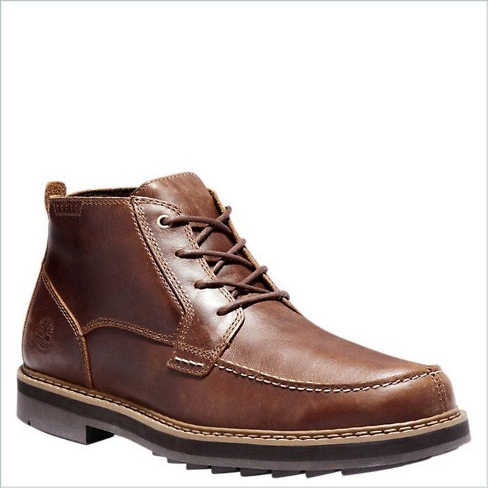  TIMBER Mens Squall Canyon Waterproof Moc-Toe Chukka Boots