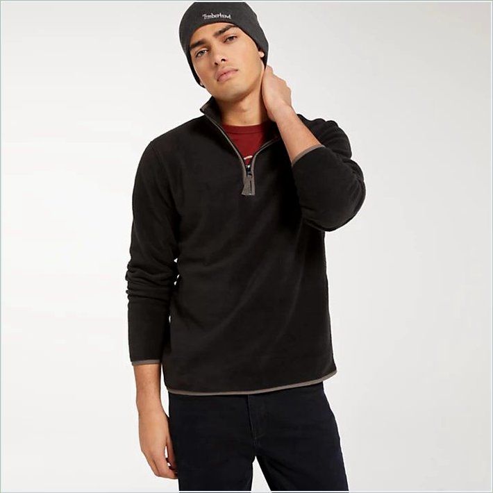  TIMBER Mens Mt. Willard Quarter-Zip Fleece Jacket