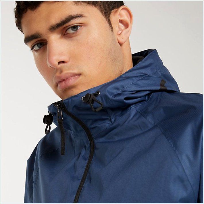  TIMBER Mens Waterproof Hooded Shell Jacket