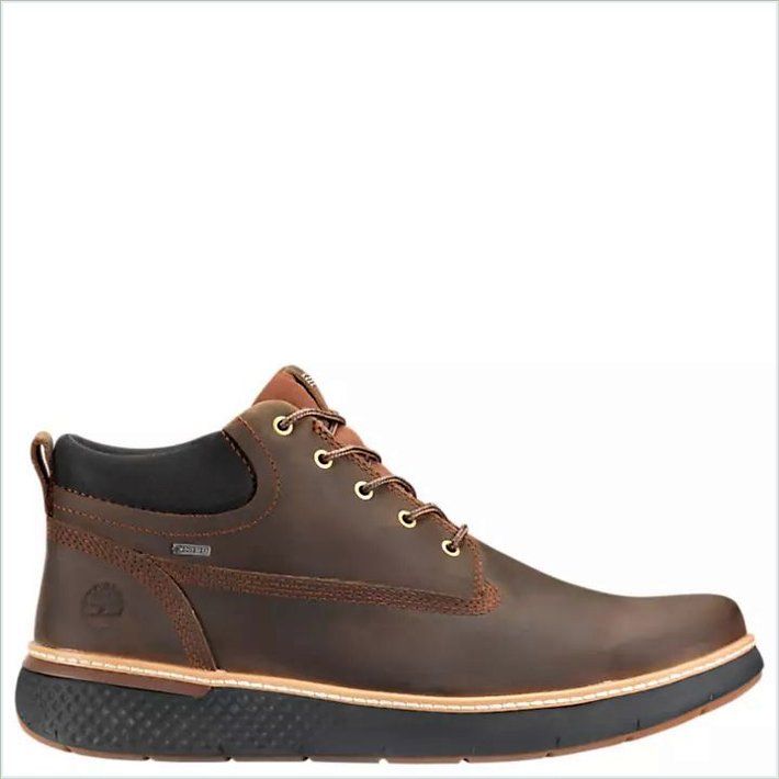  TIMBER Mens Cross Mark Waterproof Chukka Shoes