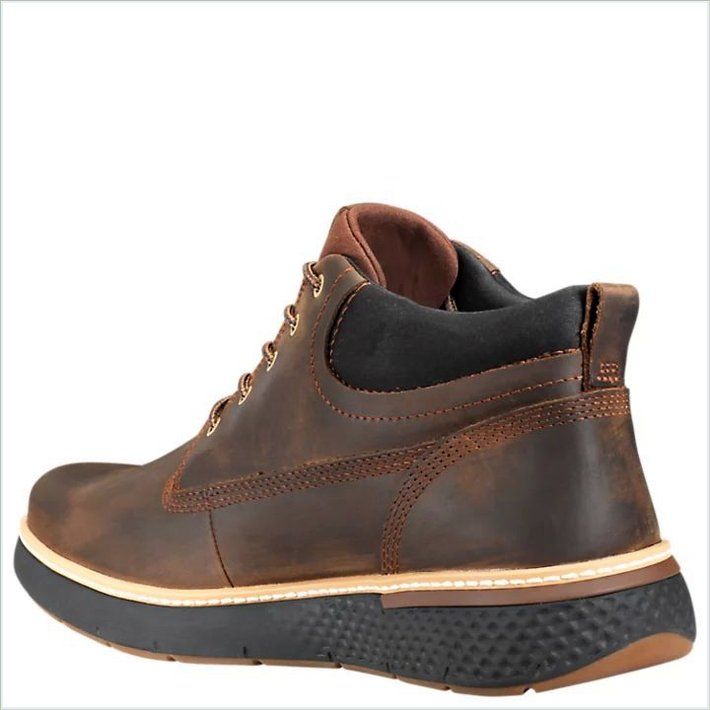  TIMBER Mens Cross Mark Waterproof Chukka Shoes