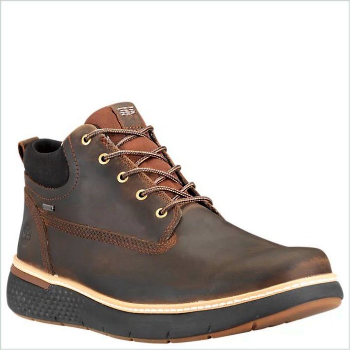  TIMBER Mens Cross Mark Waterproof Chukka Shoes