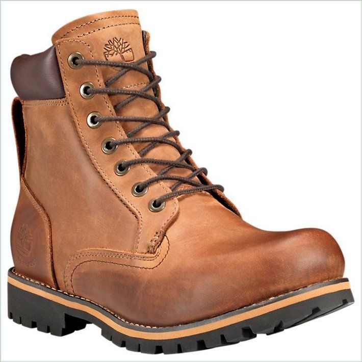  TIMBER Mens Rugged 6-Inch Waterproof Boots