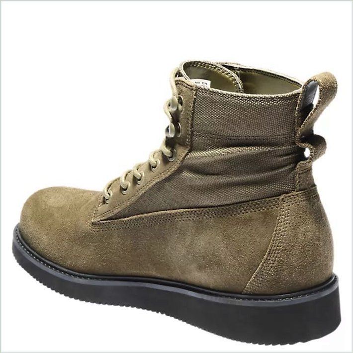  TIMBER Mens Waterproof Mixed-Media Mid Boots