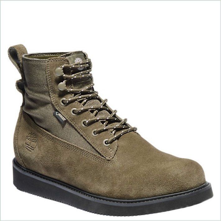  TIMBER Mens Waterproof Mixed-Media Mid Boots