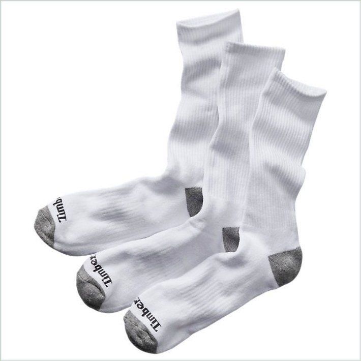  TIMBER Mens Essential Crew Socks (3-Pack)