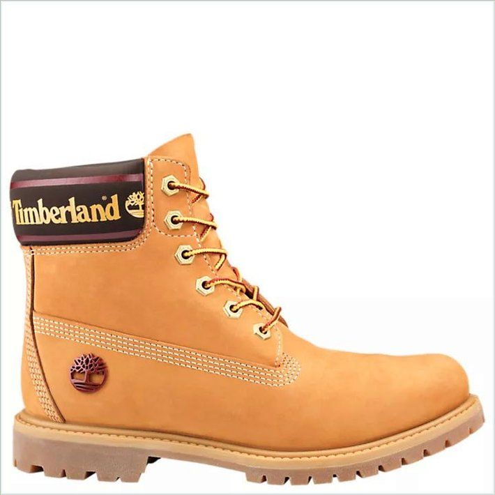  TIMBER Womens 6-Inch Logo Collar Waterproof Boots