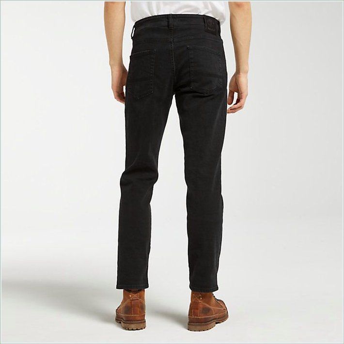  TIMBER Mens Sargent Lake Slim Fit Black Denim Pant