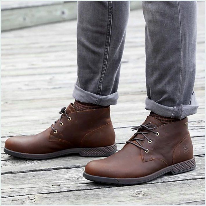  TIMBER Mens Citys Edge Waterproof Chukka Boots